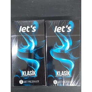 Prezervatif Klasik Lets 12 x 2 Adet