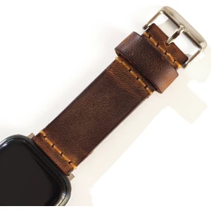 Hi Leather Apple Watch Deri Kordon 42/44/45 mm mm - Hakiki Deri / El Yapımı