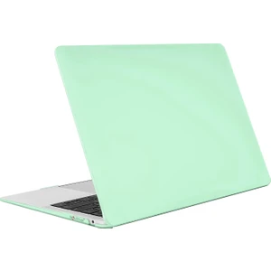 Novstrap Apple MacBook Air M1 Çip A2337 A1932 A2179 13.3" Uyumlu Kılıf Cream Hard Shell Rubber Kapak