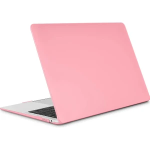 Novstrap Apple MacBook Pro M1 M2 Çip 13.3" A2338 ile Uyumlu Kılıf Cream Hard Shell Rubber Kapak