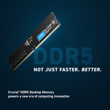Crucial DDR5-4800 8GB メモリ 2枚組 Crucial CT8G48C40U5 - 8GB DDR5-4800 UDIMM PC RAM BELLEK CL40 Fiyatı