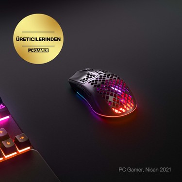 Steelseries Aerox 3 Wireless Oyuncu Mouse 18000 DPI Siyah Fiyatı