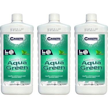 Cassette Karavan Tekne Tuvalet Kimyasalı Aqua Green Fiyatı