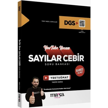 Marka Yayınları 2025 DGS Youtube Hocam Sayılar Cebir Soru