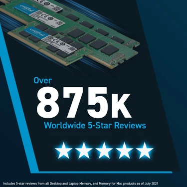 Crucial CT8G48C40U5 - 8GB DDR5-4800 UDIMM PC RAM BELLEK CL40 Fiyatı