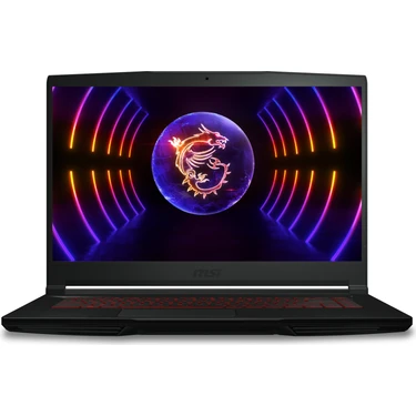 MSI THIN GF63 12VE-082XTR Intel Core i5 12450H 8GB 512GB SSD RTX4050 Freedos 15.6" FHD 144Hz