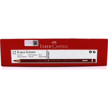 Faber-Castell Kırmızı Kopya Boya