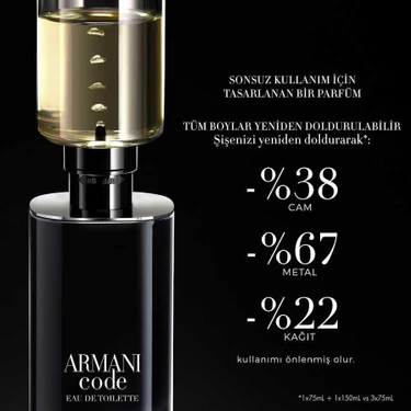 Giorgio Armani Giorgio Armani code Edt 50 ml Erkek Parfümü Fiyatı
