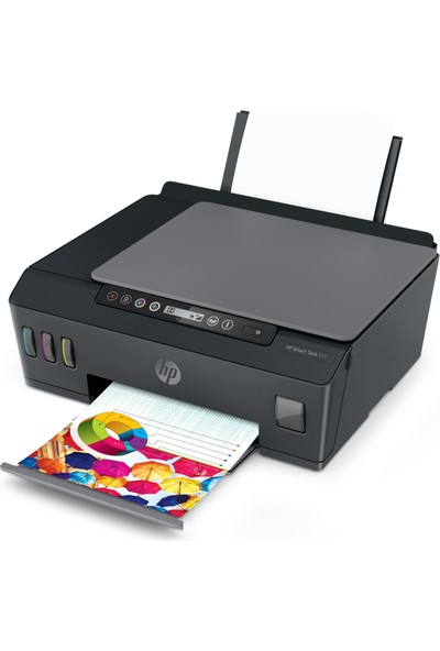 HP Smart Tank 515 Wireless All-in-One Yazıcı,  Baskı, tarama, kopyalama, kablosuz, PDF'ye tarama, 1TJ09A