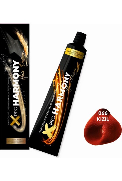 X Pro Harmony Superıor Lıghtenıng Bleachıng Powder 500GR White & 0.66 Kızıl Saç Boyası 60G