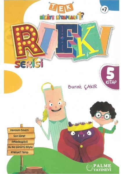 Palme Rıfkı Serisi 5 Kitap +7 Yaş Burak Çakır