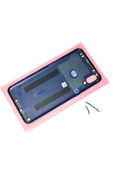 Galaxy A10S A 107 Kasa Arka Pil Batarya Kapağı Mavi