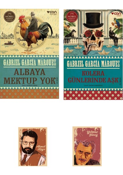 Kolera Günlerinde Aşk - Albaya Mektup Yok - Gabrıel Garcia Marquez + Defter