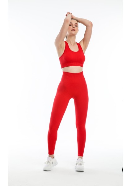 Kadın Seamless Tayt Büstiyer Spor Alt-Üst Takım modelleri