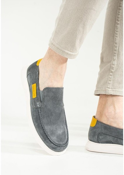 Hammerjack Maykop 22020-M Meet Gri Süet Erkek Ayakkabı fırsatları