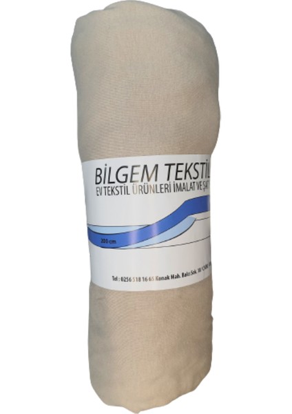 Pamuklu Penye Kumaşından Lastikli Çarşaf 120*200*30CM