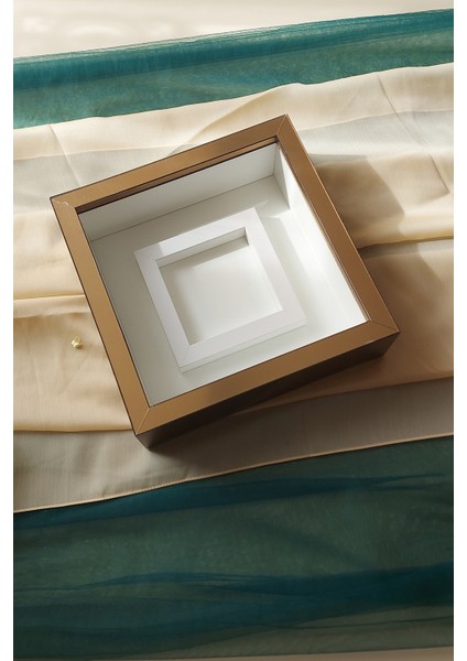 25X25 cm Fotoğraf Bölümlü Bronz Verda Anı Çerçevesi-6 cm Derinlikli Anı Çerçevesi modelleri