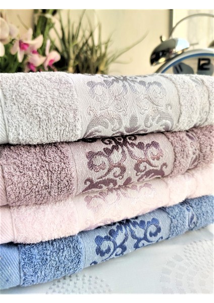 Bukle Jakarlı 70X140 Cm. Banyo Havlusu