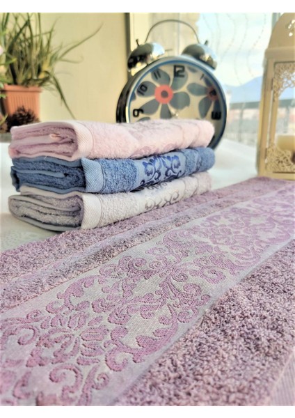 Bukle Jakarlı 70X140 Cm. Banyo Havlusu