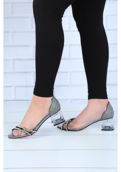 Prego 5cm Topuklu Kadın Şeffaf Ayakkabı indirimleri