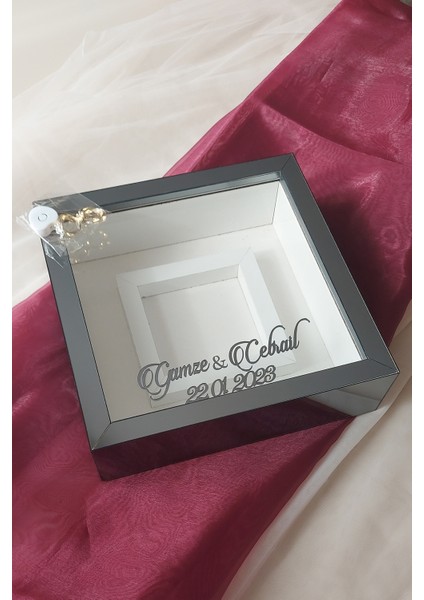 25X25 cm Fotoğraf Bölümlü Füme Verda Anı Çerçevesi-6 cm Derinlikli Anı Çerçevesi modelleri