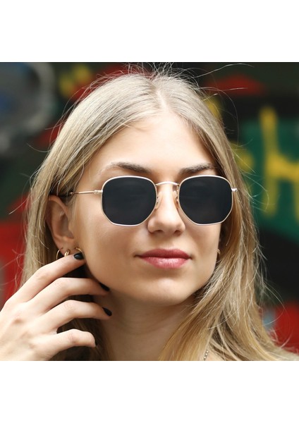 Baba Fiyatlar Beşgen Altın Classic Unisex Güneş Gözlüğü fiyatları