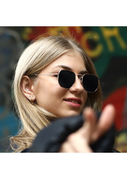 Baba Fiyatlar Beşgen Altın Classic Unisex Güneş Gözlüğü fırsatları