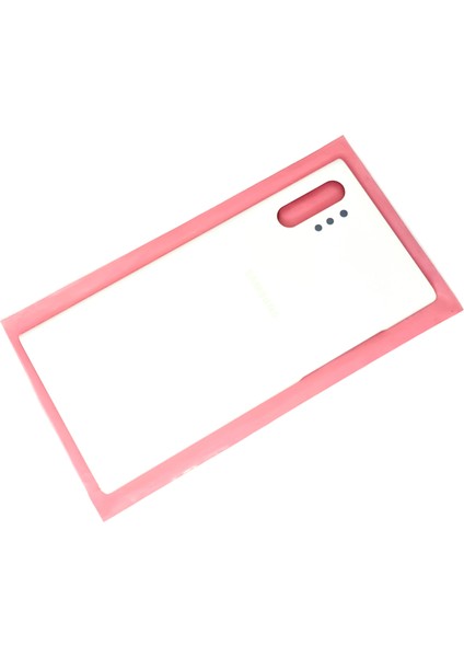 Samsung Galaxy Note 10 Plus Arka Kapak (CAM+B-7000) Beyaz