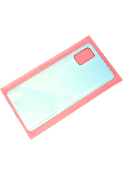 Samsung Galaxy A71 A715 Arka Pil Batarya Kapağı + Pil Mavi