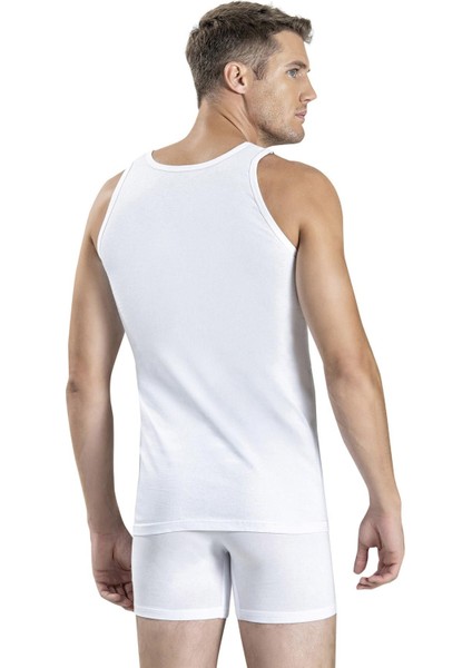 Erkek Pamuklu Geniş Askılı Atlet 101 - 9 Adet modelleri