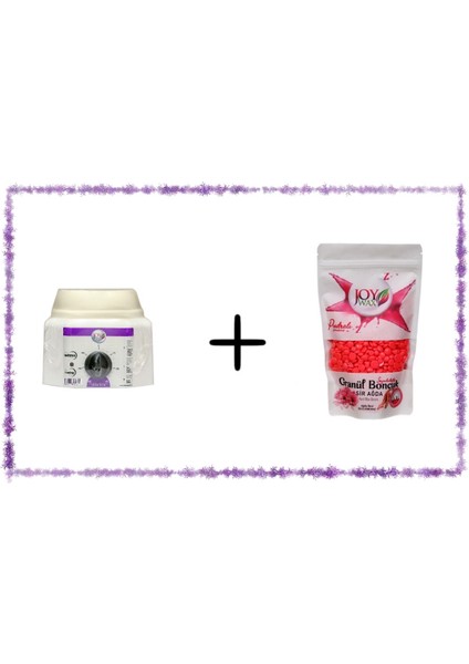 Isıtıcı Kazan + Granül Boncuk Ağda Pudralı