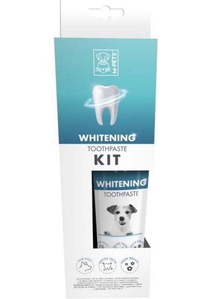 Köpekler Için Beyazlatıcı Diş Macunu Kiti