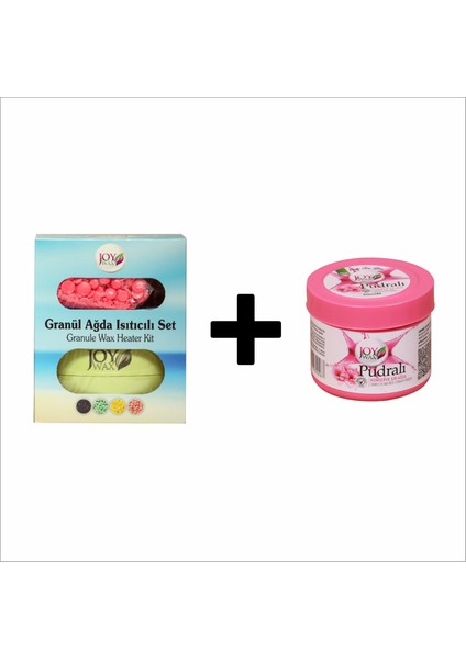 Granül Ağda Isıtıcı Set Pudralı+Konserve Ağda PUDRALI80ML