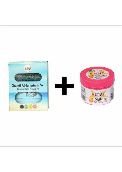 Granül Ağda Isıtıcı Set Azulen+Konserve Ağda NATUREL80ML