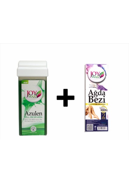 Kartuş Ağda Azulen 100ML+ 2mt Bez