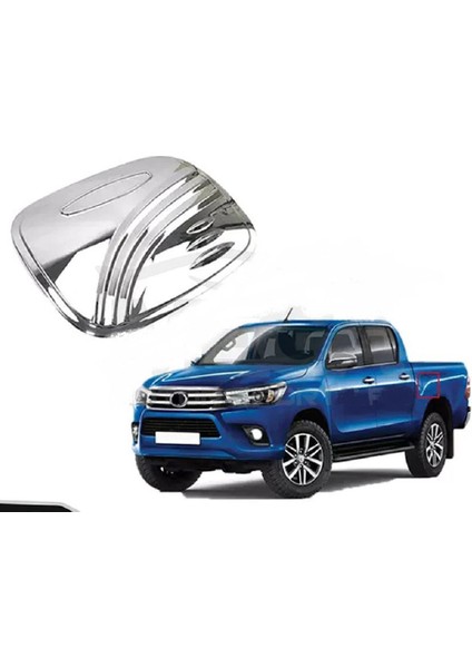Depo Kapak Kaplaması Krom Toyota Hılux Revo 2015+2019