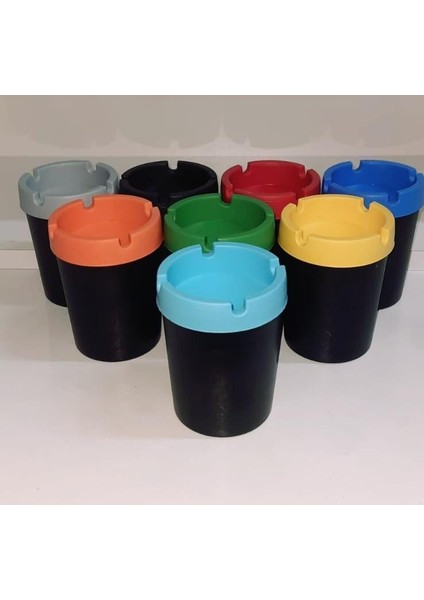 Plastik Renkli Kokusuz Küllük (6 Adet Gönderilecektir)