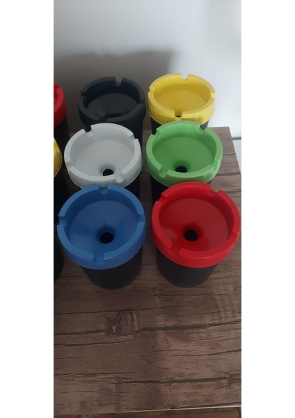 Plastik Renkli Kokusuz Küllük (6 Adet Gönderilecektir)