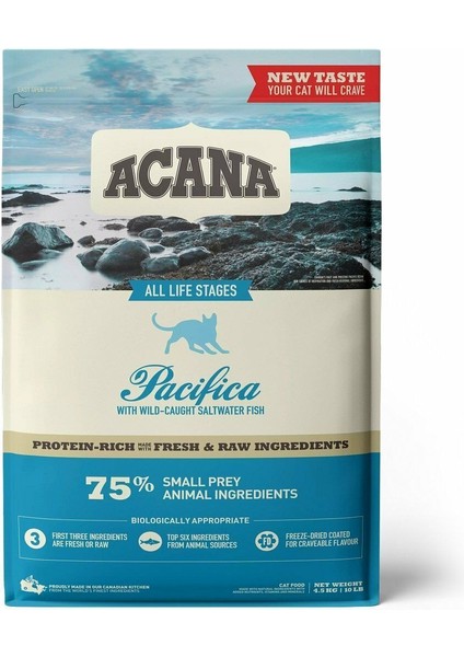 Pacifica Kedi Maması 4,5kg - Tüm Irklar Için