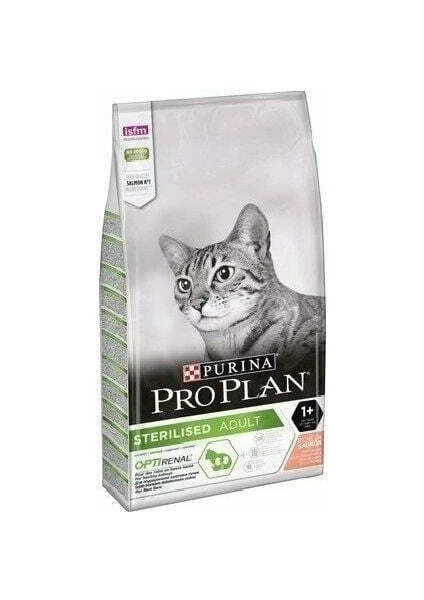 Pro Plan Sterilised Kısırlaştırılmış Kediler Için Somonlu ve Ton Balıklı Kedi Maması 10 kg