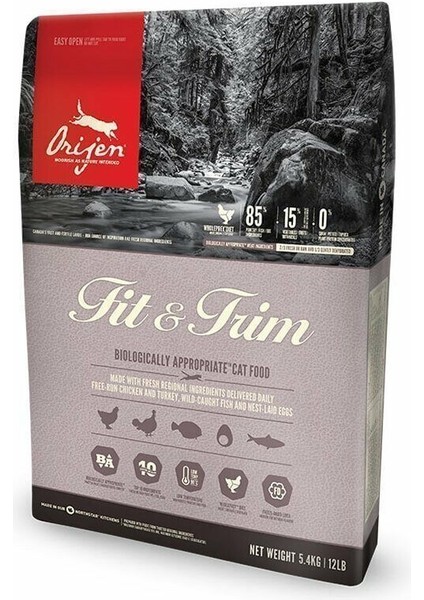 Fittrim Kilo Problemi Için Tahılsız Kedi Maması 1.8 kg