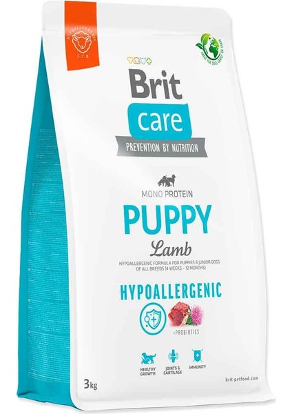 Kuzu Etli Hypoallergenic Yavru Köpek Maması 3 kg