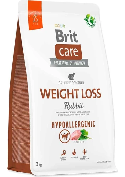 Brit Care Tavşanlı Hypoallergenic Köpek Maması 3 kg