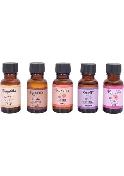 Kandillo Çikolata Mum Esansı 15ML , Mum Koku Soya Wax Esansı