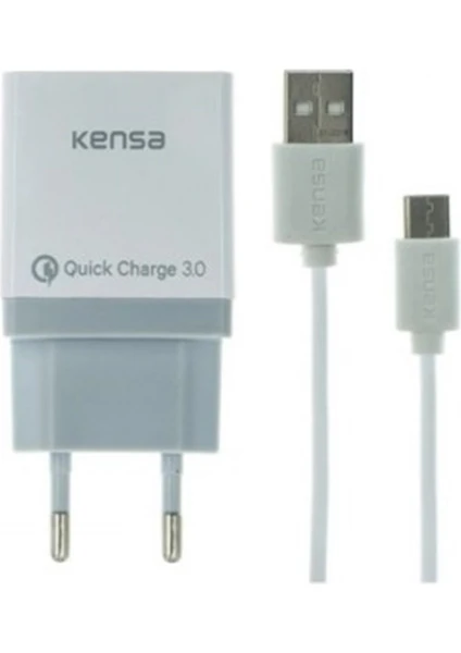 Mıcro Hızlı Şarj Kablo Adaptör 1,2m 3A Qc-50