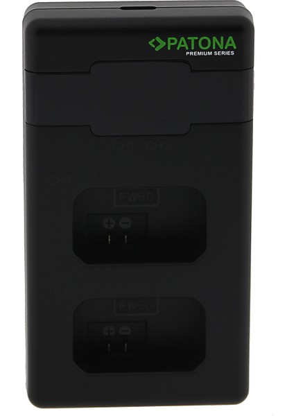 Premium Twin Performance Pd Şarj Aleti PD20W Adaptör Ile Sony NP-FW50 Serisi Için