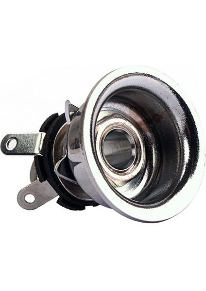6.35MM 1/4 '' Caster Guitar Chrome Için Mono Çıkış Soket Plakası (Yurt Dışından)