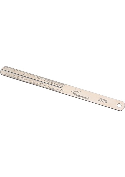 Gümüş .010 "" .080 "0.125" Gitar Bas Plakası Cetvel Fret Guard Onarım .020 (Yurt Dışından)