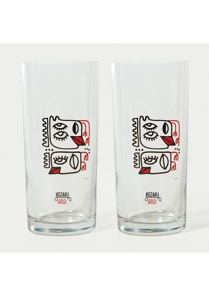 Kuş Kuşa Rakı Kadehi 2 Adet