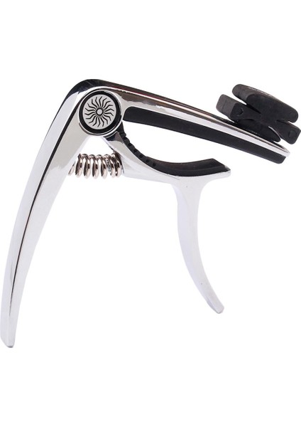 Gitar Capo Akustik Elektrikli Halk Gitar Parçaları Için Tutucu ile Chrome (Yurt Dışından)